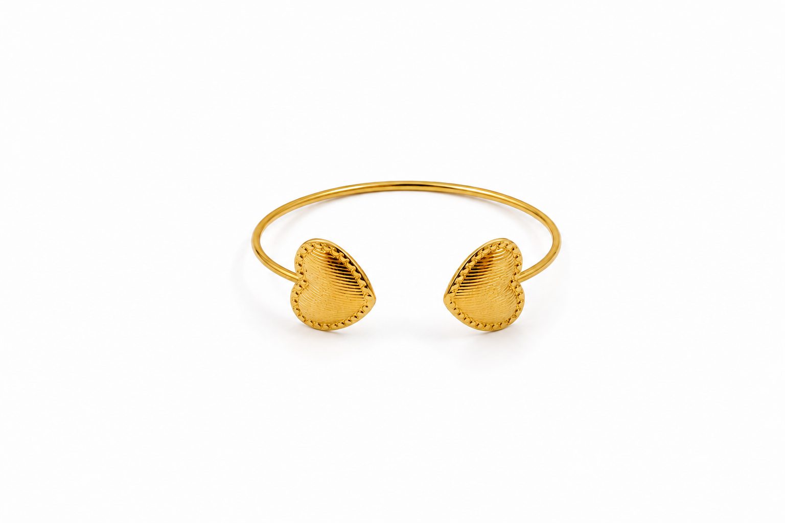 Brazalete Corazón dorado