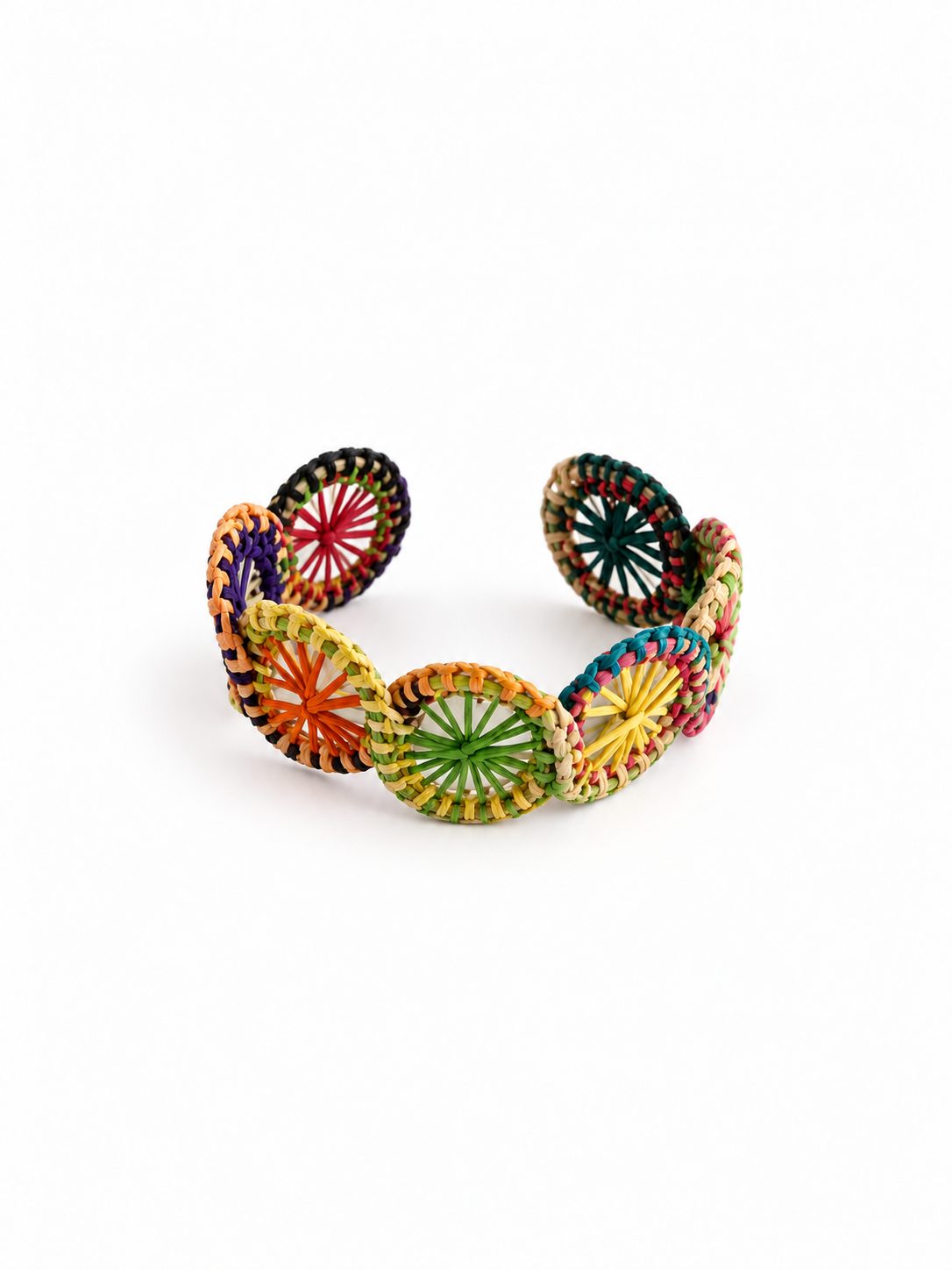 Servilletero multicolor circular
