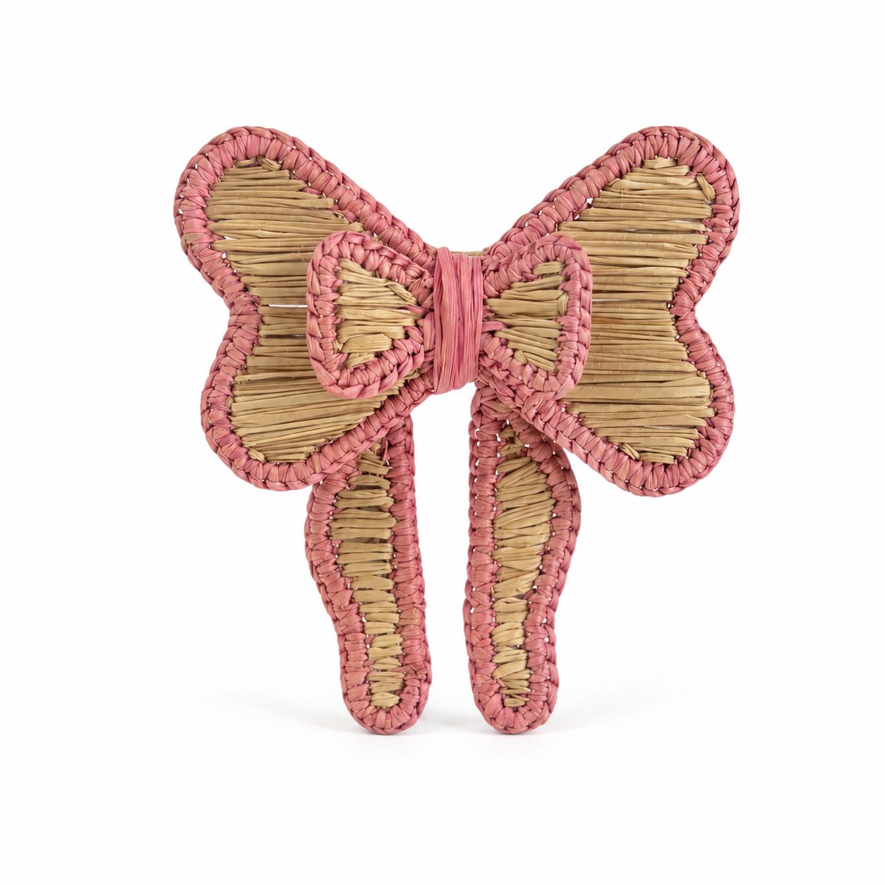 Servilleteros lazo rosa