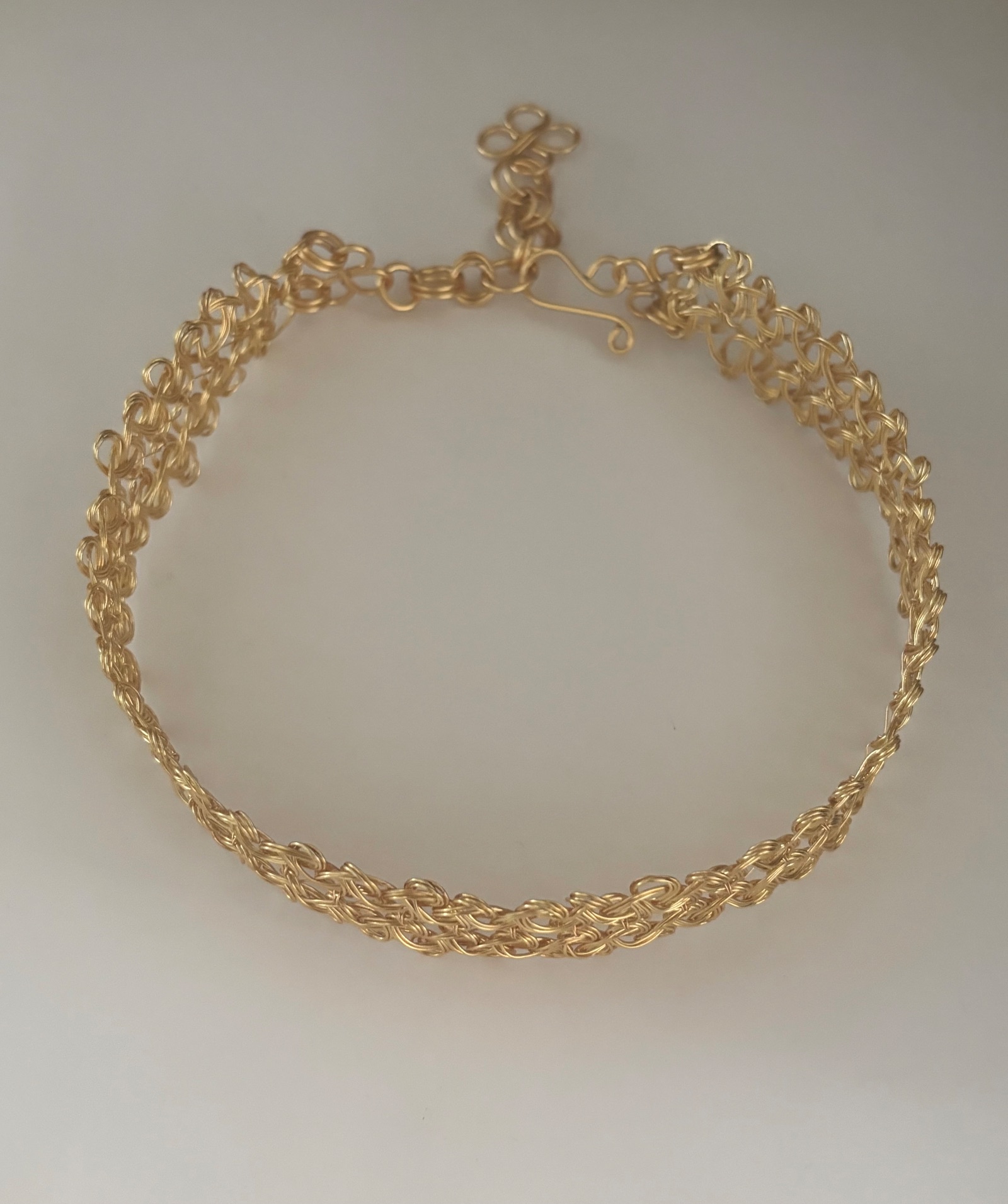 Choker arabesco doble # 105
