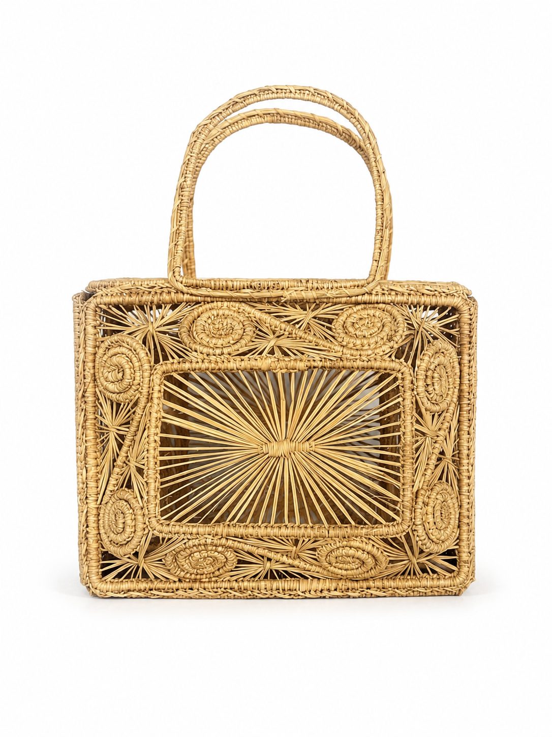 Bolsos Cofre Caracol Crudo
