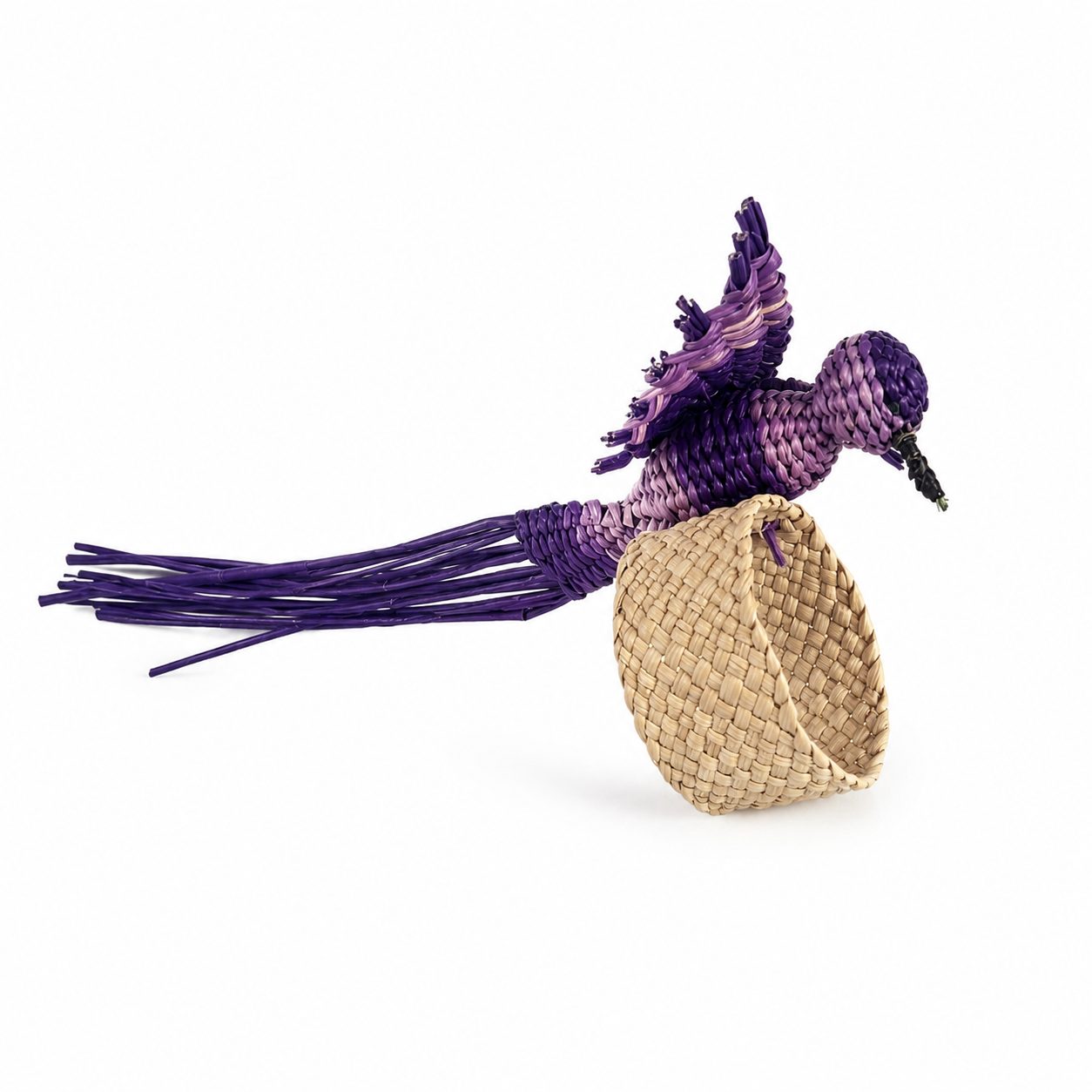 Servilleteros colibrí morado
