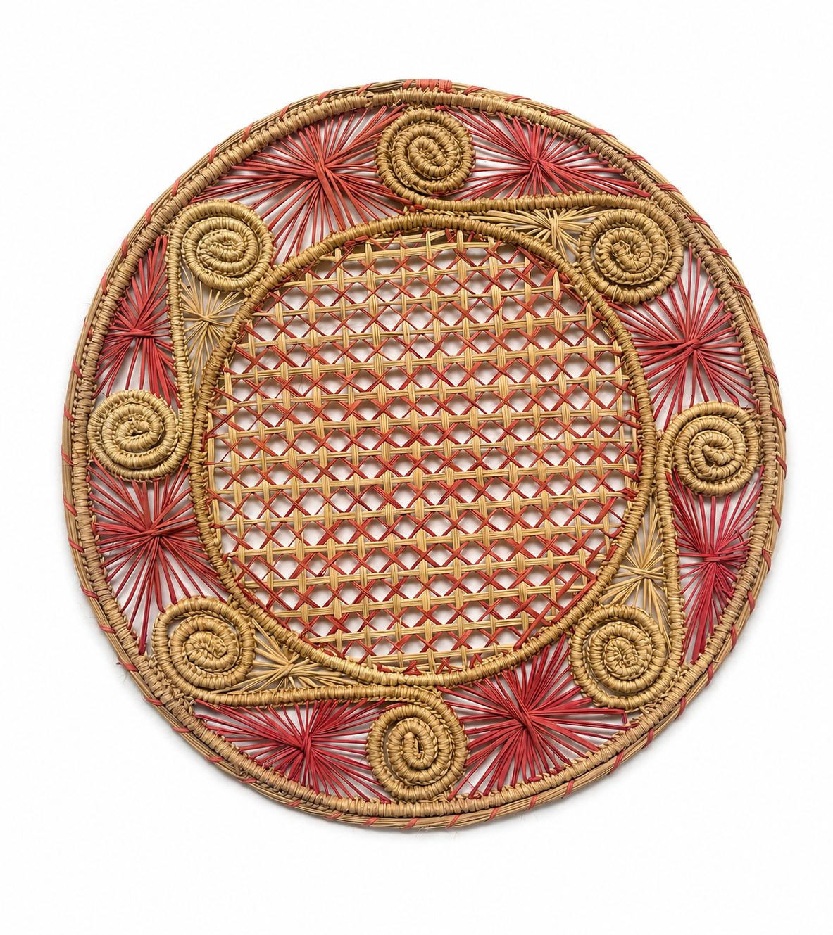 Individuales caracol crudo con rosado